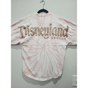 Disney Pink and Gold Tie-Dye Jersey